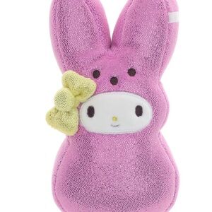PEEPS x MY MELODY 🩷Pink Plush Bunny Toy